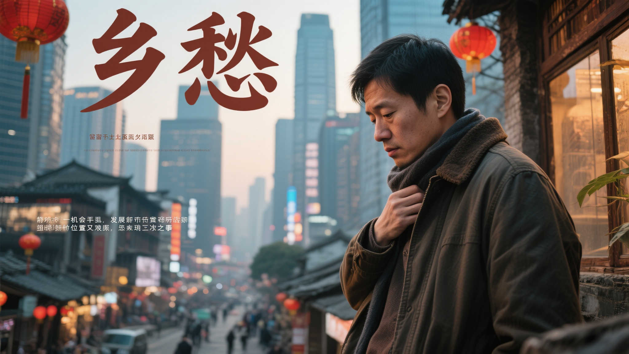 对于许多离开故土来到大都市打拼的人来说，