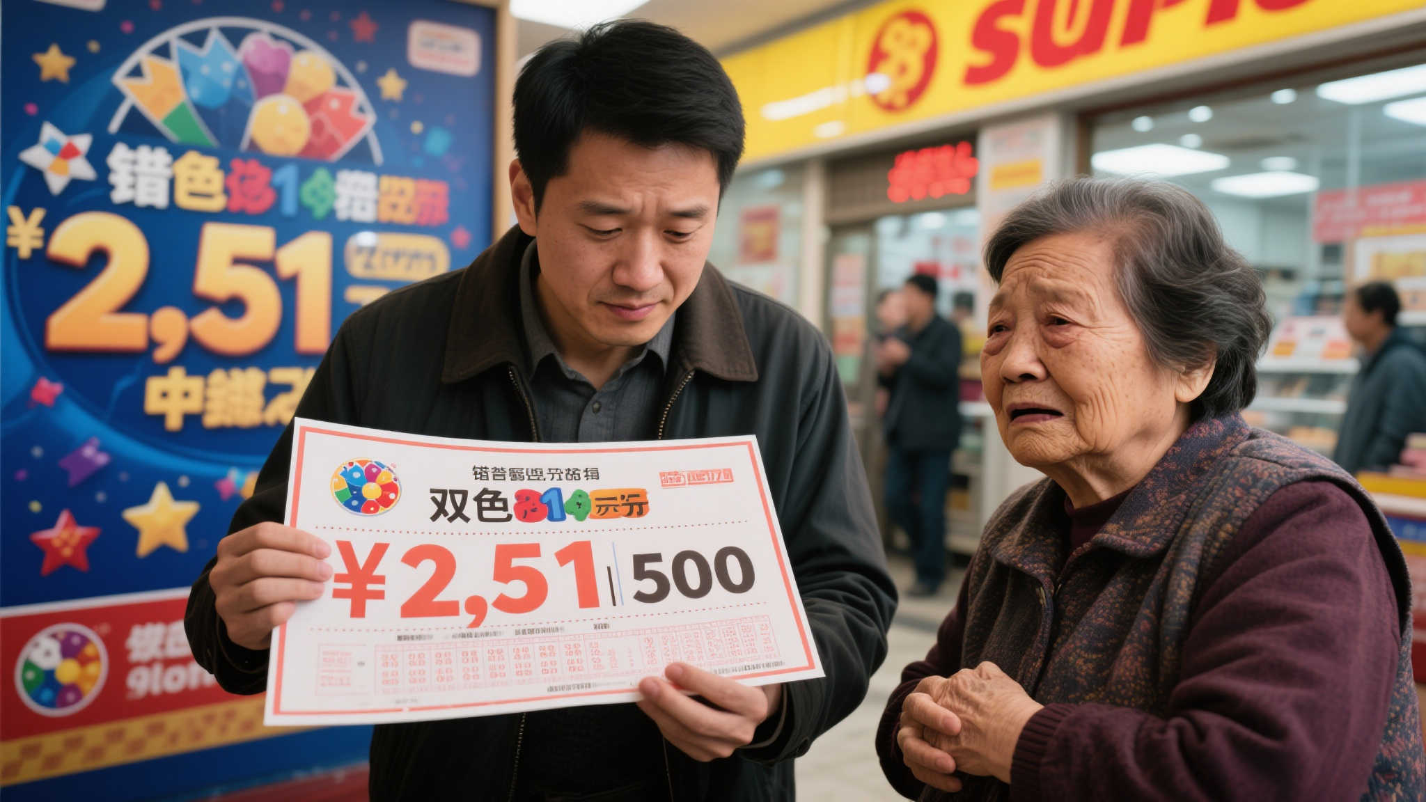 引言：错失巨奖背后的感人故事
在彩票的