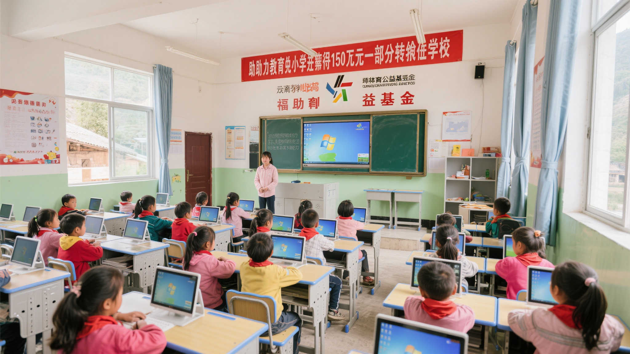 助力教育提升：
教育是改变命运的重要途