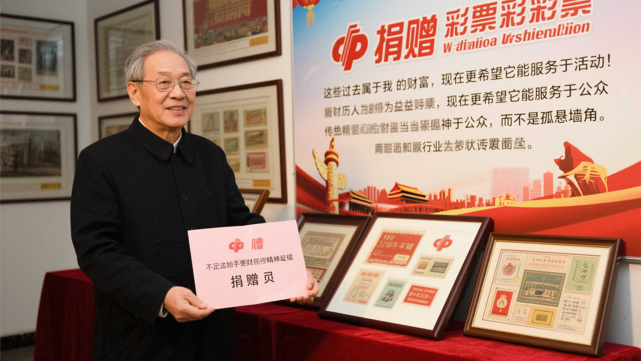 彩票珍藏与福彩情怀:捐赠传递的力量 “捐赠”不只是放手,更意味着精神延续