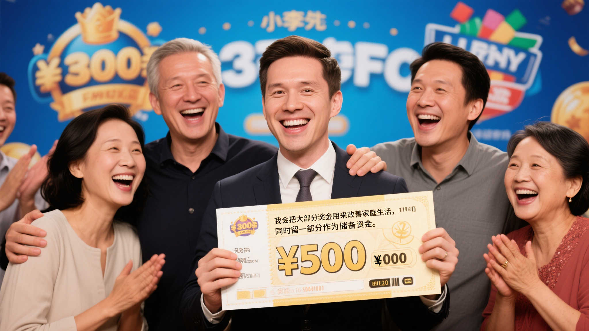 男子下班途中喜中福彩80万：坚持理性购彩不变