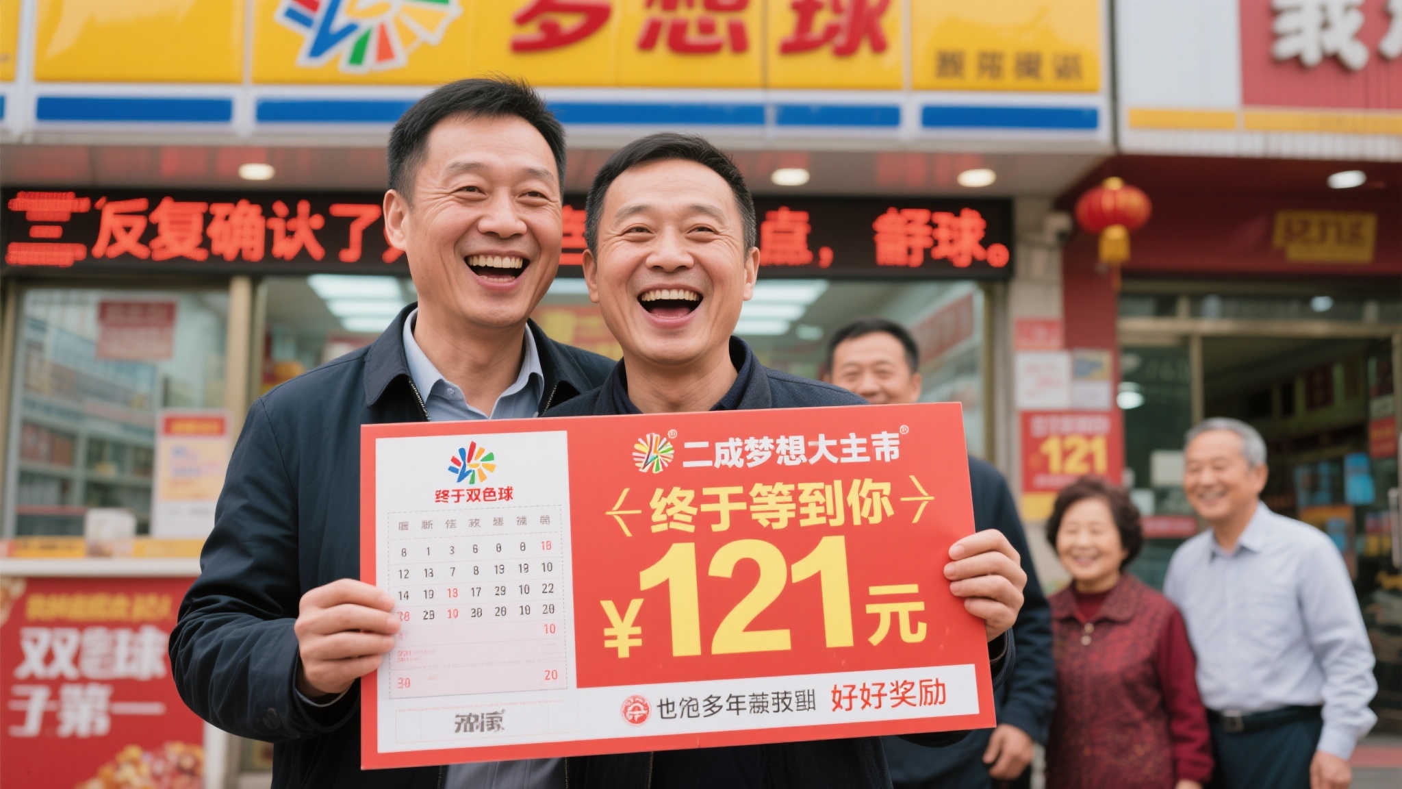 男子坚持守号10年终揽双色球121万 欲惊喜家人 二:梦想成真 中得双色球121万的激动时