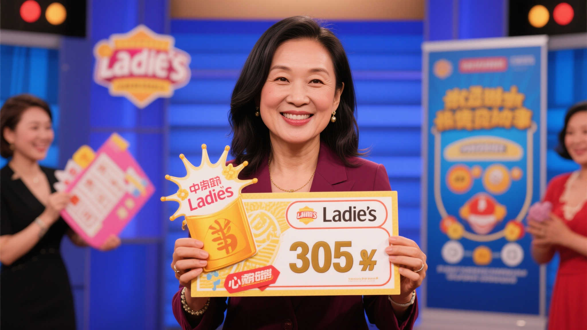 华裔女子喜中518万现身领奖 唯愿回家安睡一晚