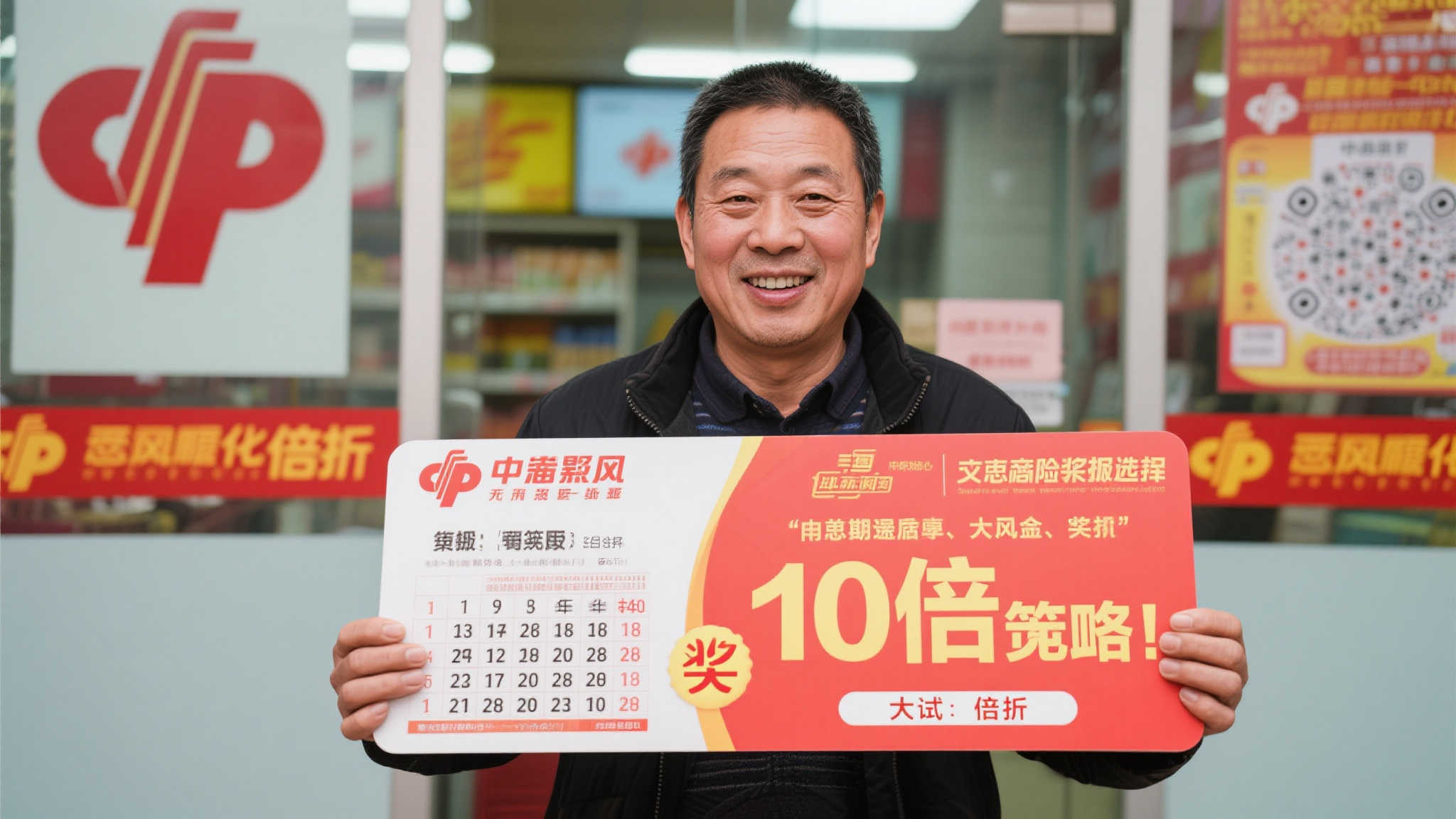 说到这次中奖，这位彩民的10倍投策略无疑