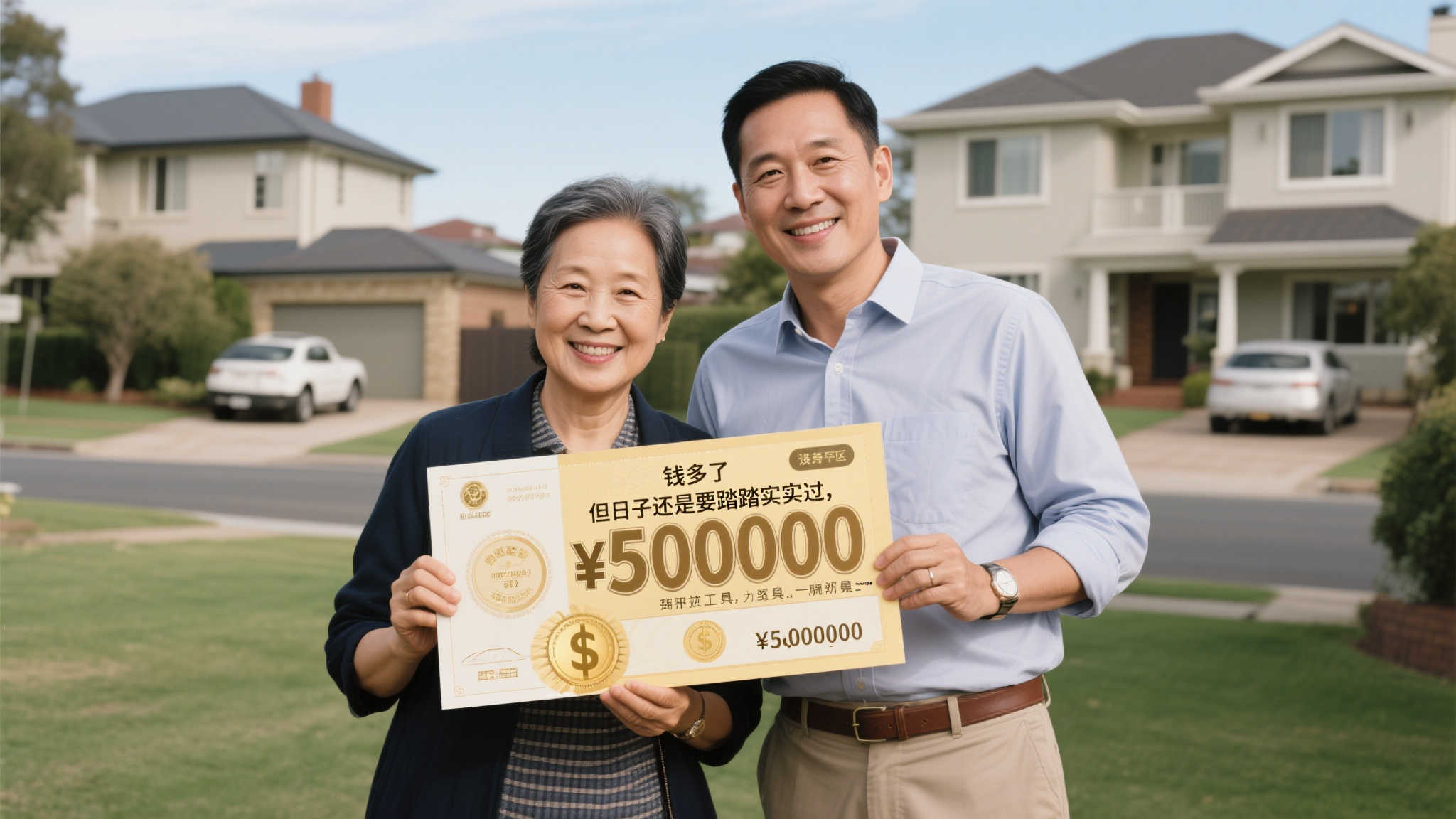 夫妇喜中5千万彩票大奖选择低调领奖 盼平静生活 夫妇喜中5千万彩票大奖选择低调领奖 盼平静生活