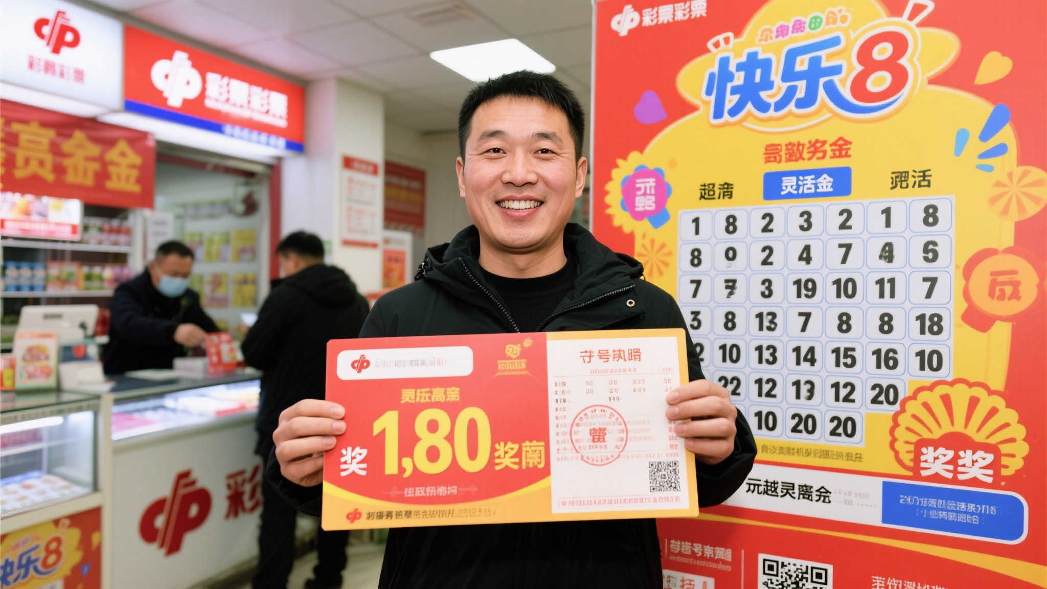 抢占先机后坚守号码 男子喜获福彩快乐8游戏508万大奖