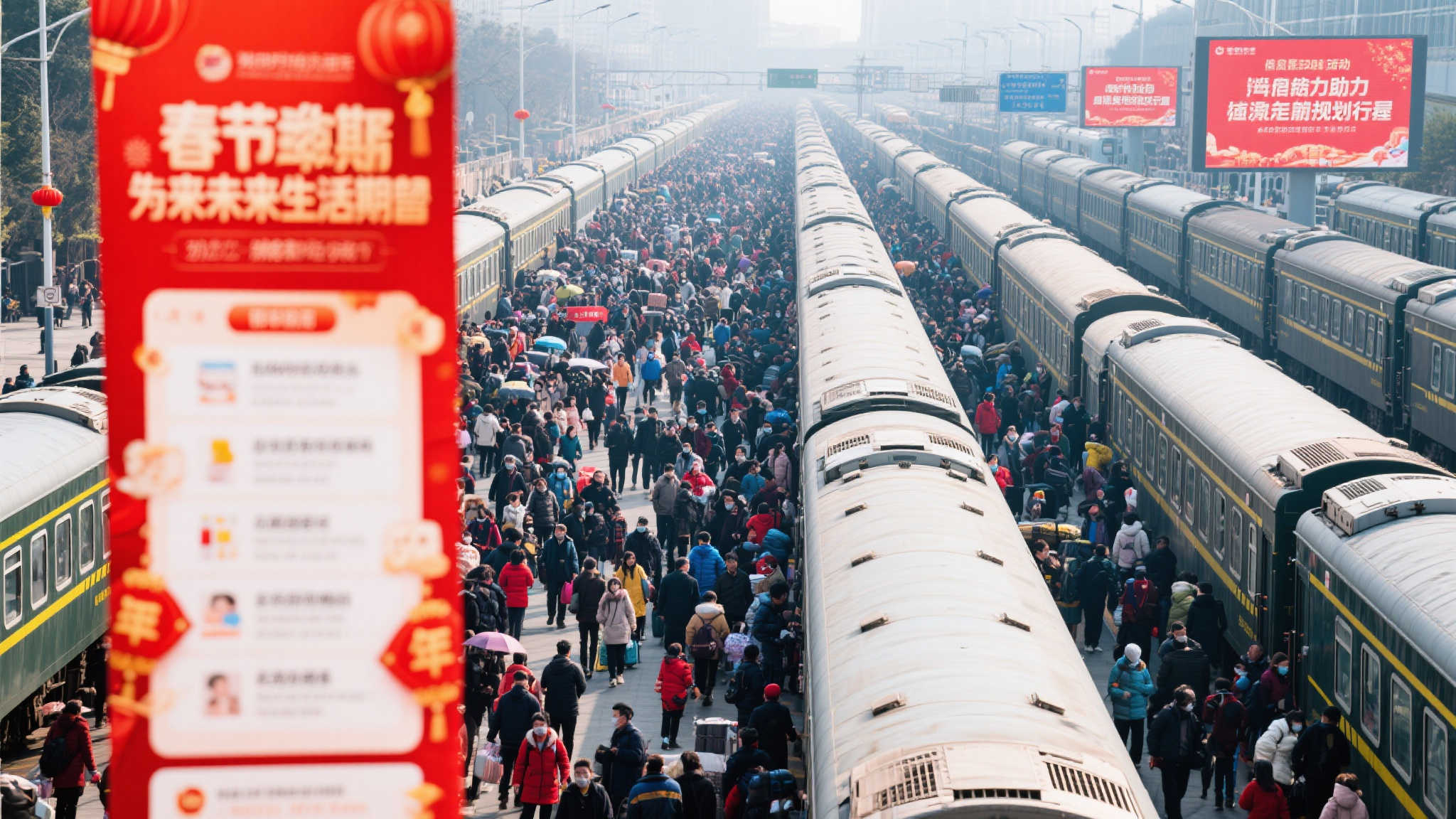 新安晚报联合安徽福彩暖心助力春运 邀您畅谈新年愿景 近年来,每逢春节前后,全国各地迎来了人员