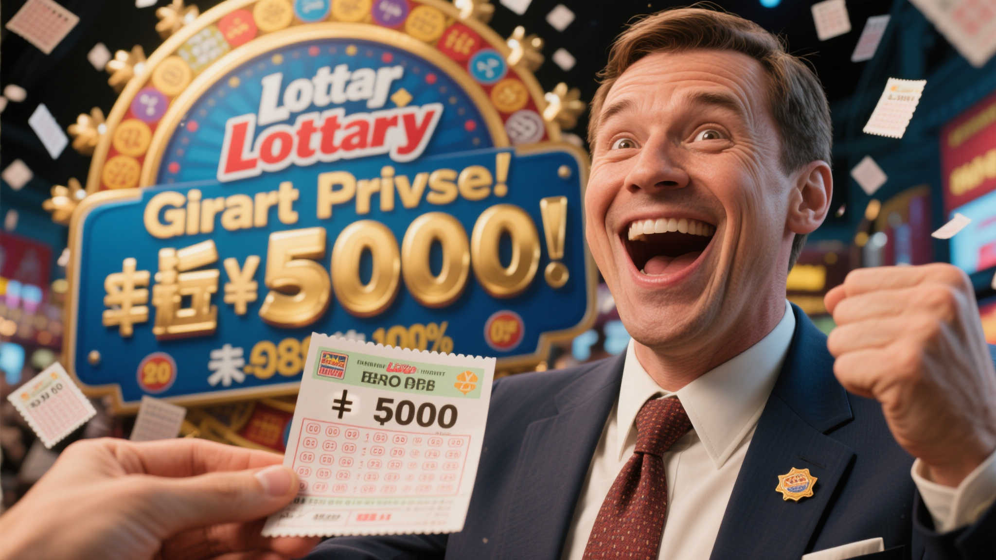 女彩民随机选号喜中亿万大奖 激动过度当场晕厥 女彩民随机选号喜中亿万大奖 激动过度当场晕厥