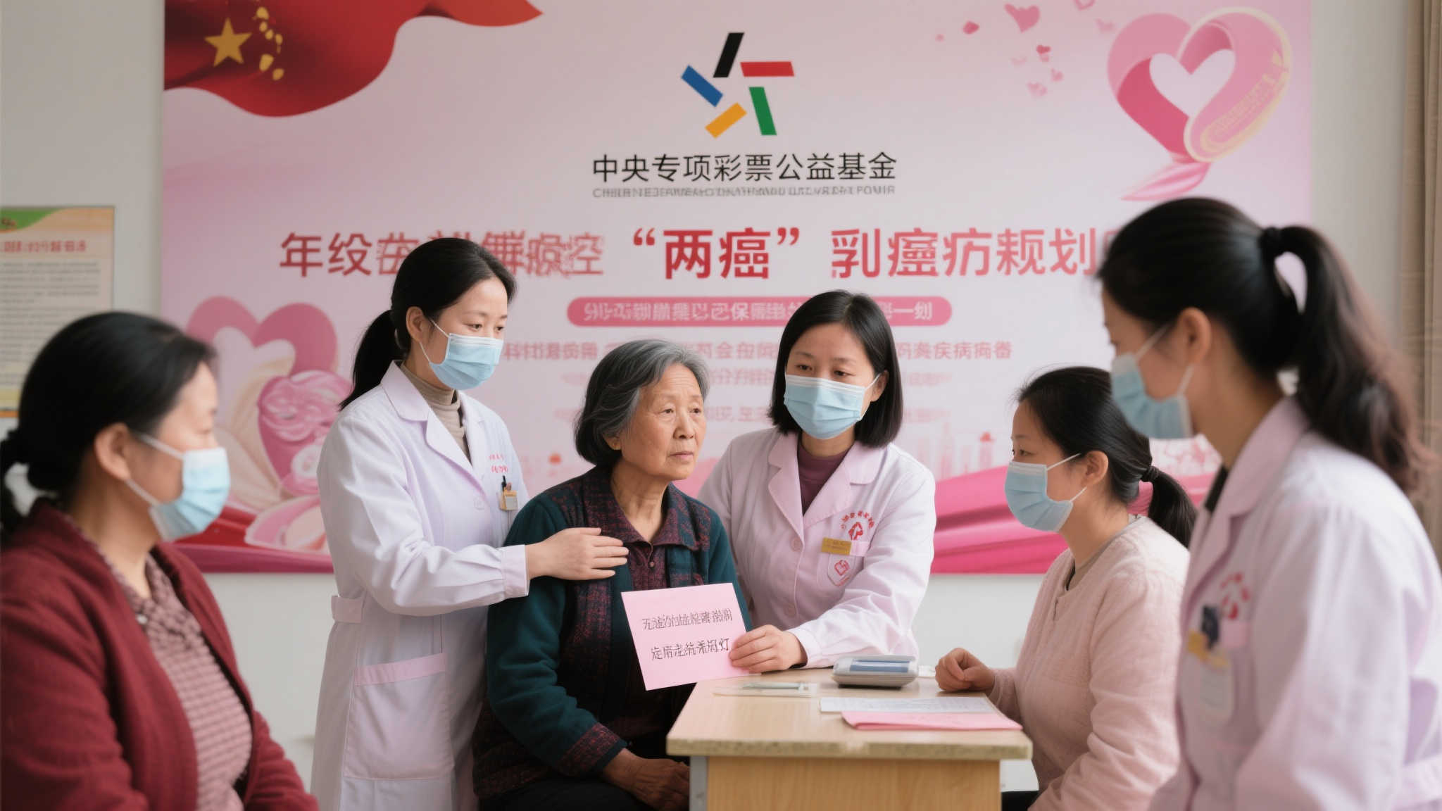 中央专项彩票公益金救助,两癌受助妇女获援一二九团 近年来,乳腺疾病和宫颈疾病在我国女性群体