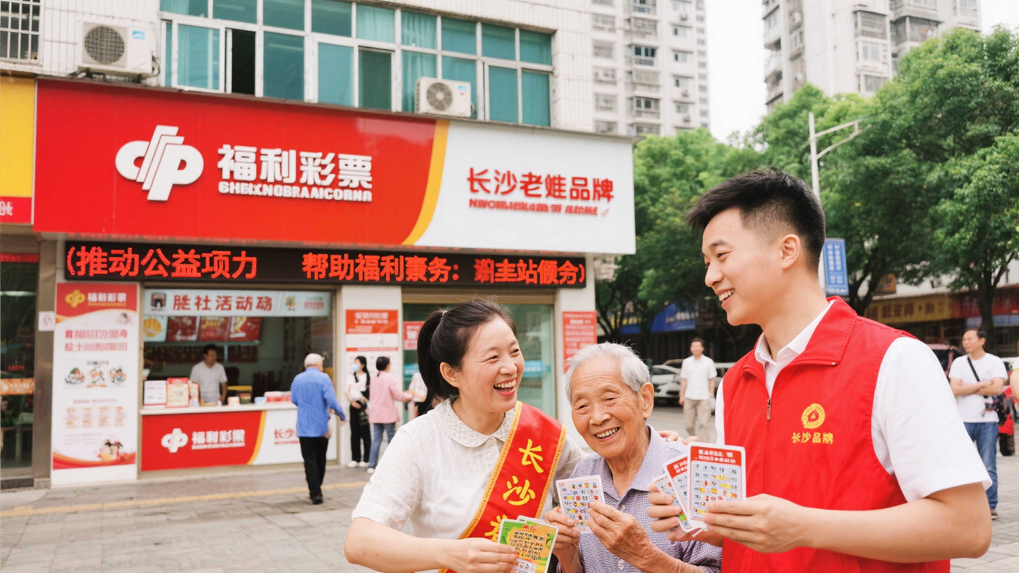 长沙福彩暖心行动,共庆佳节欢乐时光 作为深受百姓信赖的品牌,福利彩票不仅仅是