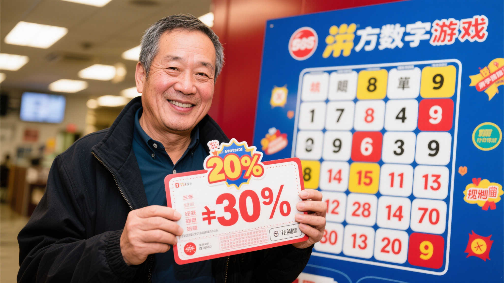 在众多玩法中，他尤其钟情于某款数字游戏，