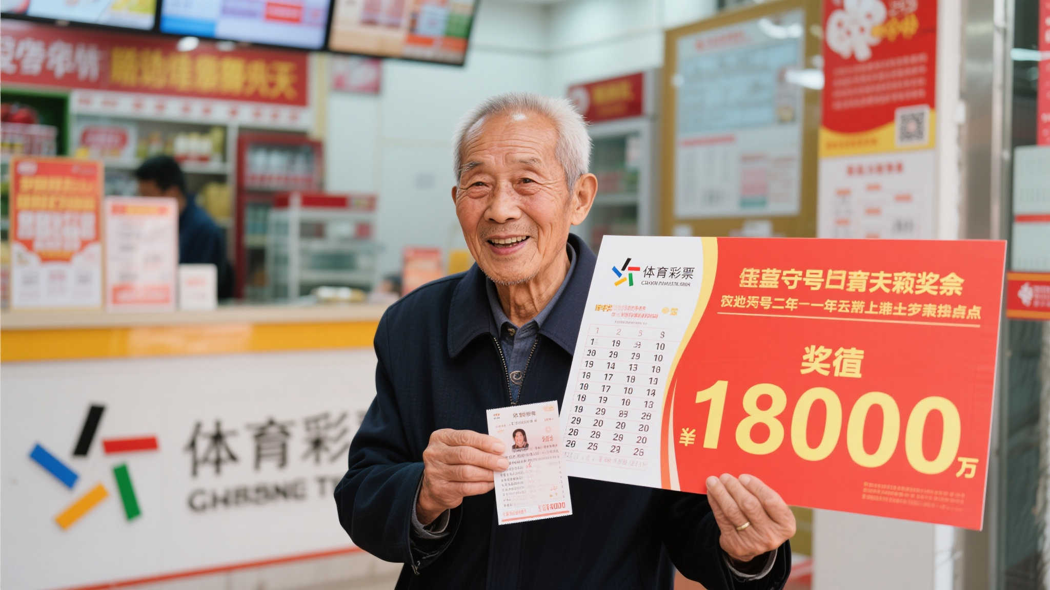 老伯坚持守号两月喜中体彩1800万 计划提升全家生活质量