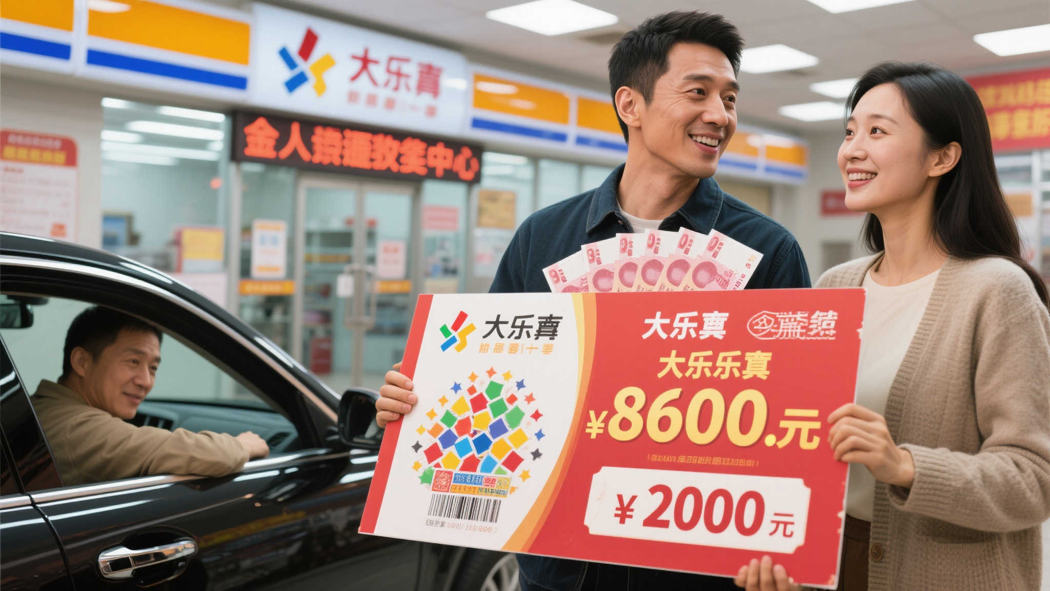 男子中奖860万瞒着妻子 独自驾车前往兑奖 想象一下,某天你花了2000元买彩票,竟