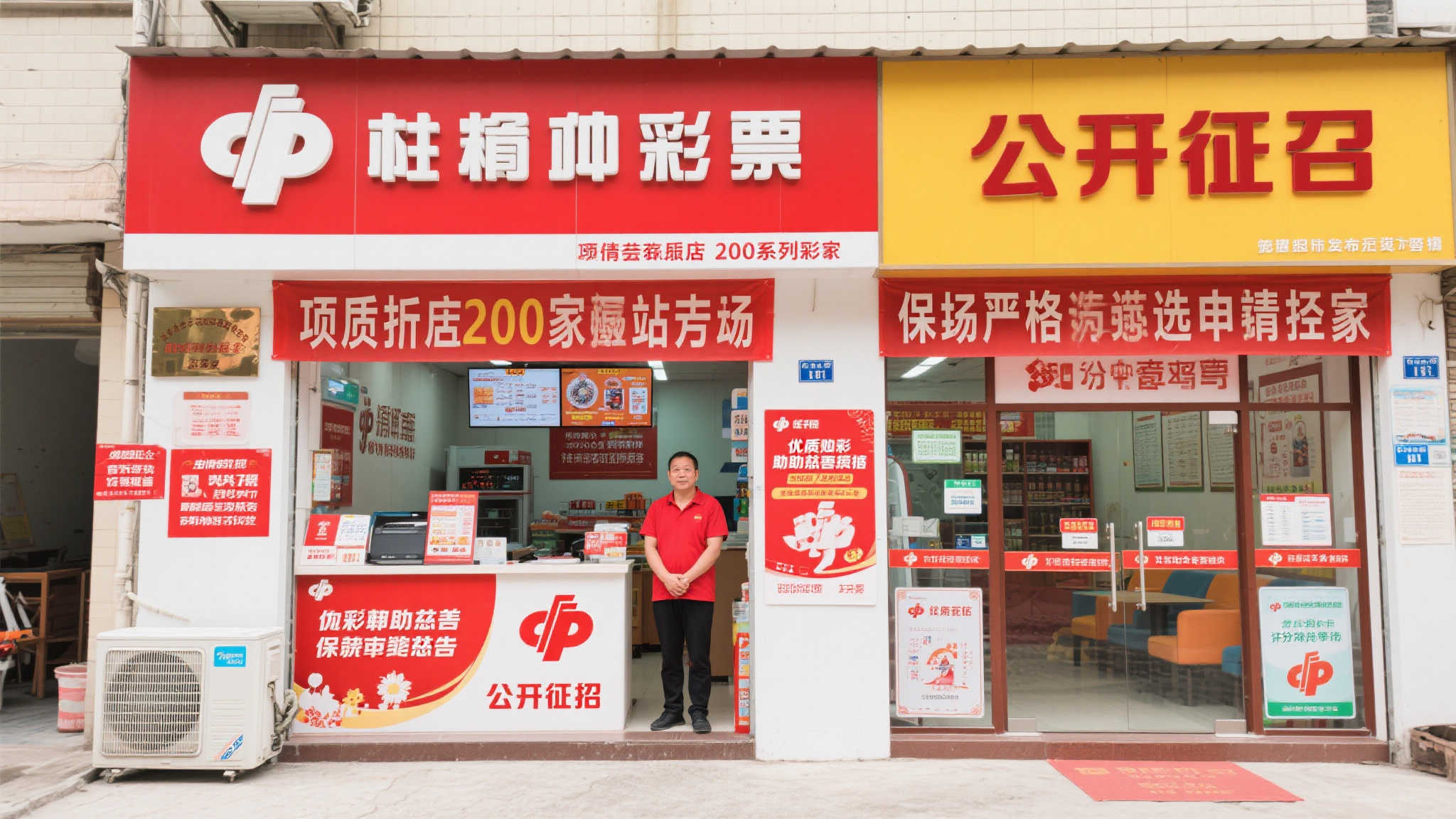 此次增设200家福彩投注站采取“公开征召