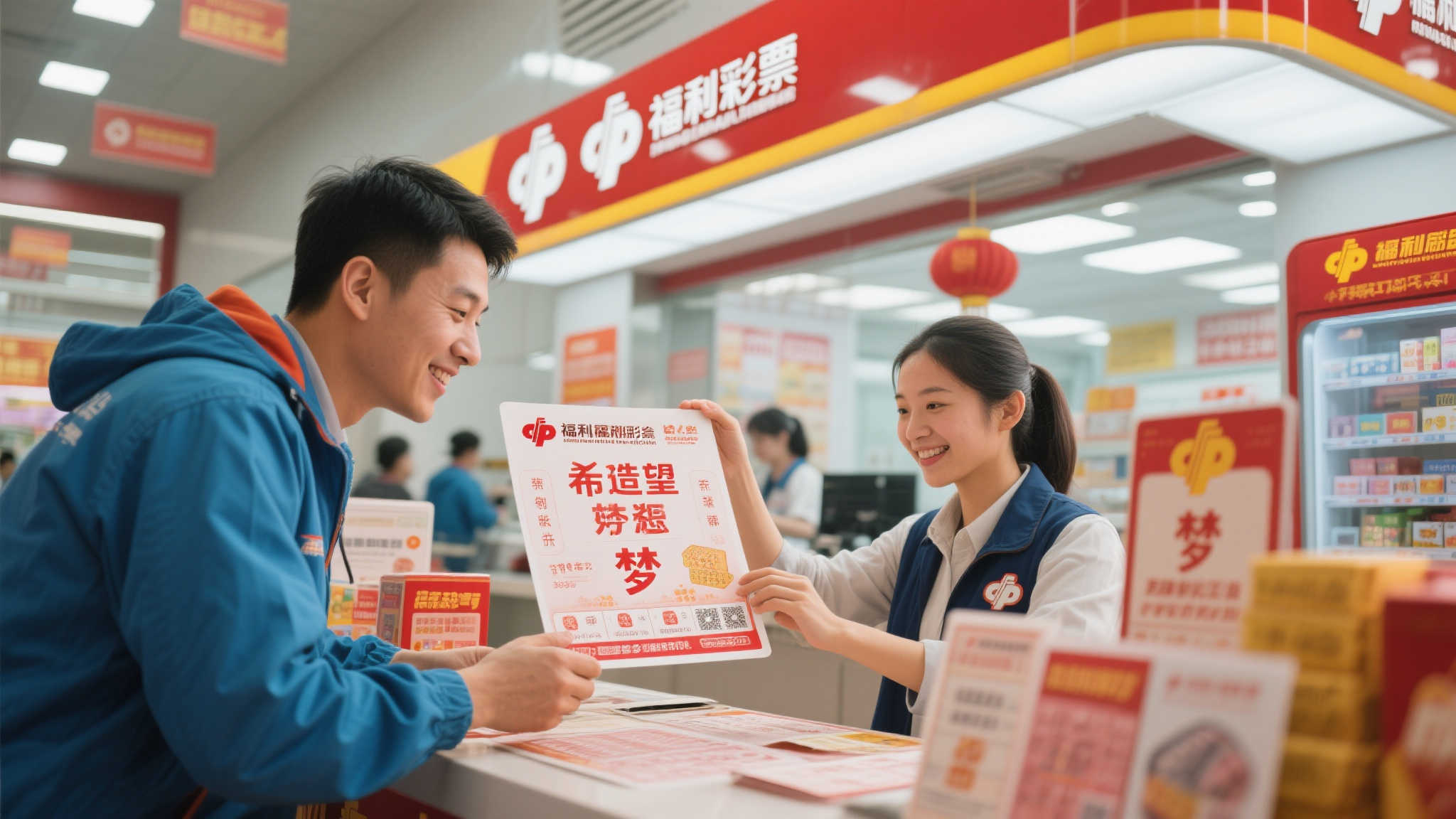 作为社会公益的一部分，福利彩票不仅是人们