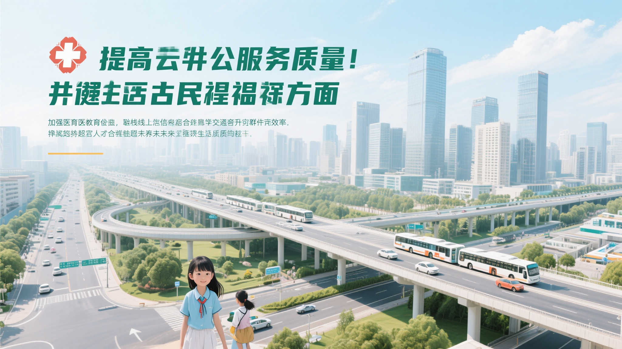 首先，提高公共服务质量是增进民生福祉的重