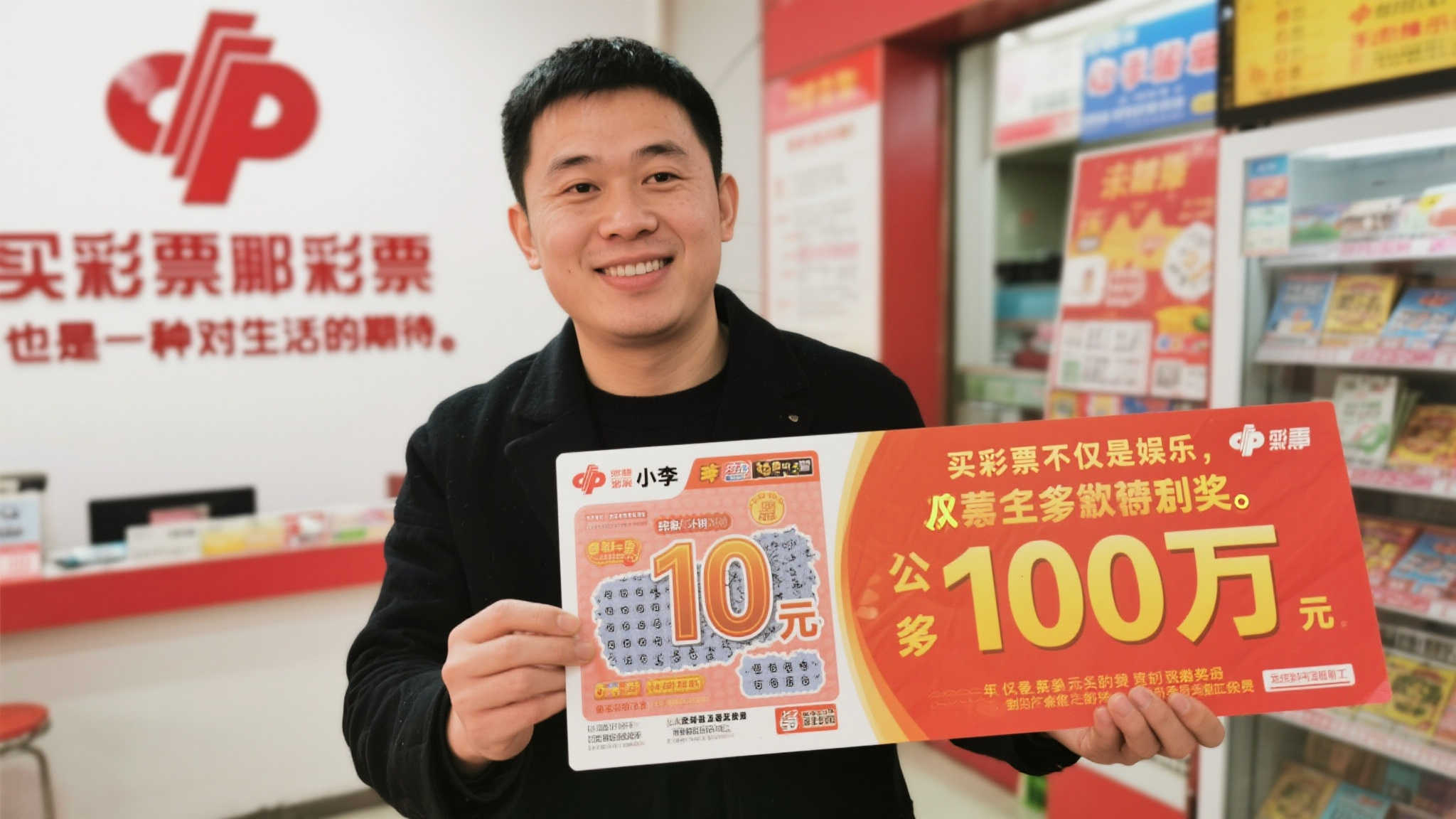 福彩忠实粉丝喜中刮刮乐百万大奖 奖金助其清偿贷款