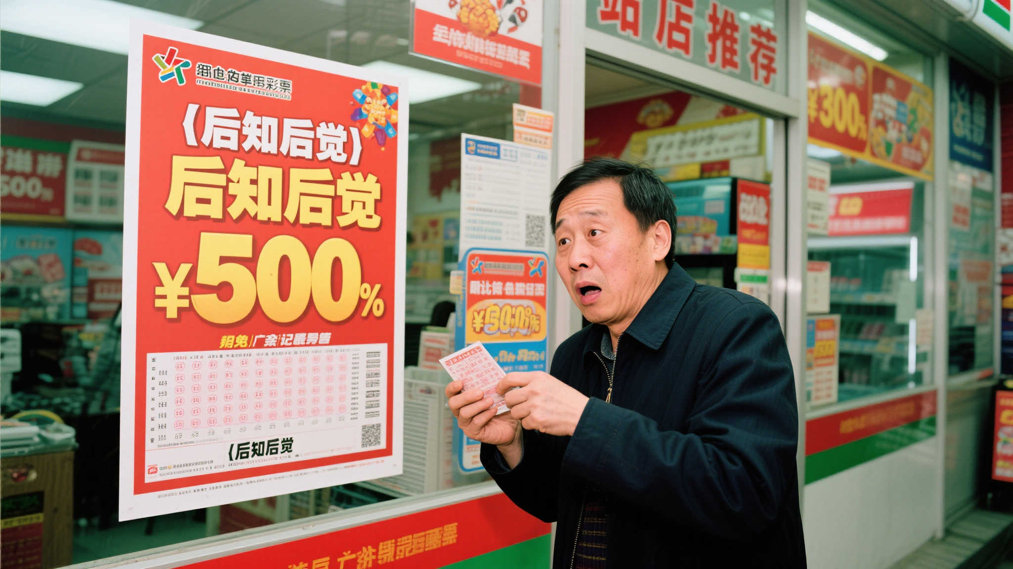 老彩民机选双色球揽获589万 彩站海报揭晓惊喜大奖 据彩站老板透露,中奖者得知消息时一脸茫然