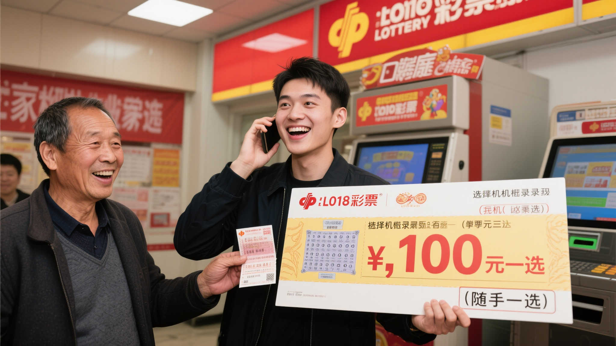 90后机选喜中千万福彩:与家人共商奖金分配 这位90后小伙来自一个普通家庭,平时工作