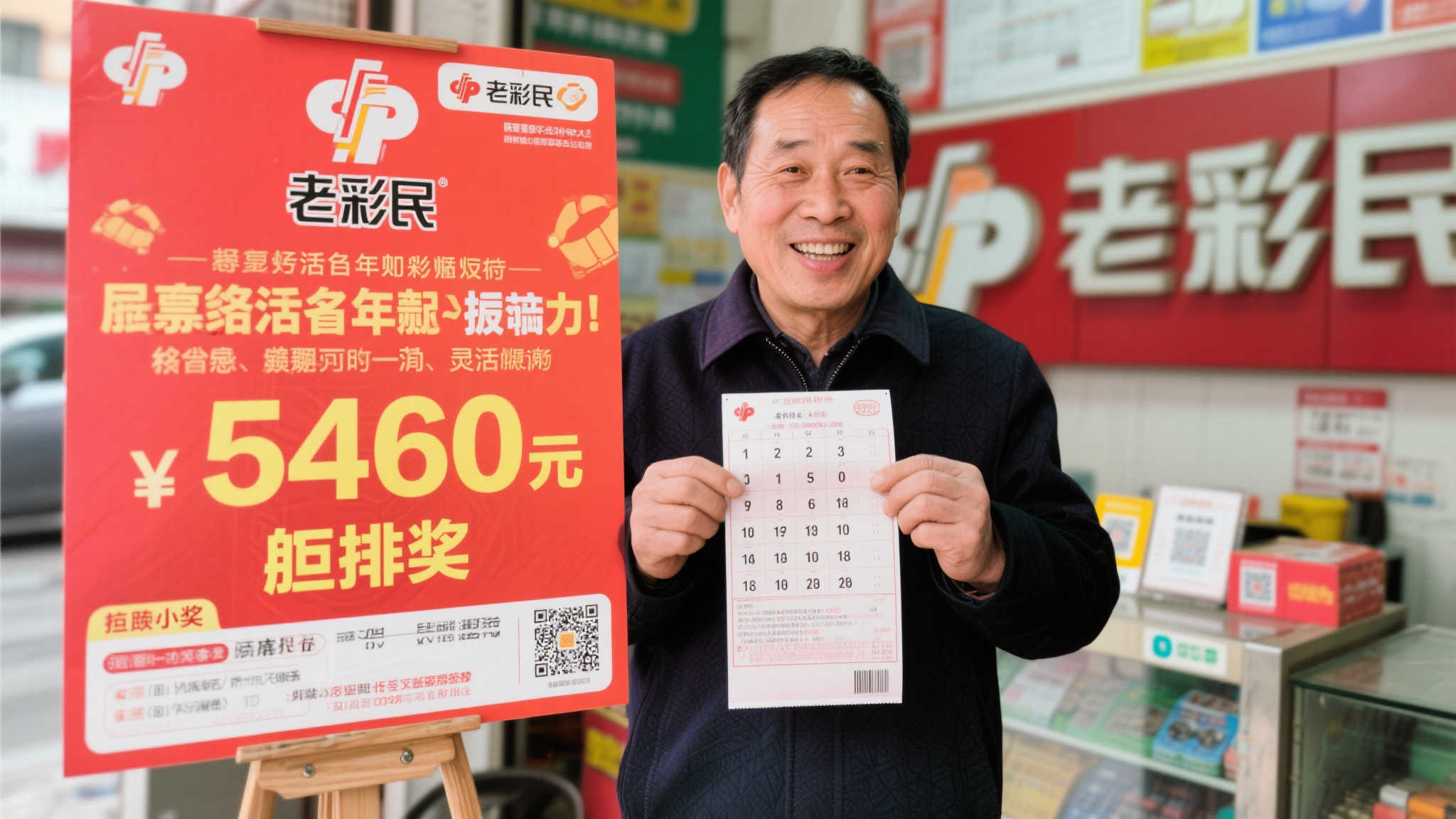 老彩民5460元胆拖投注,双色球中奖510万直呼幸运! 这位中奖者自称是一位有着多年购彩经验的“