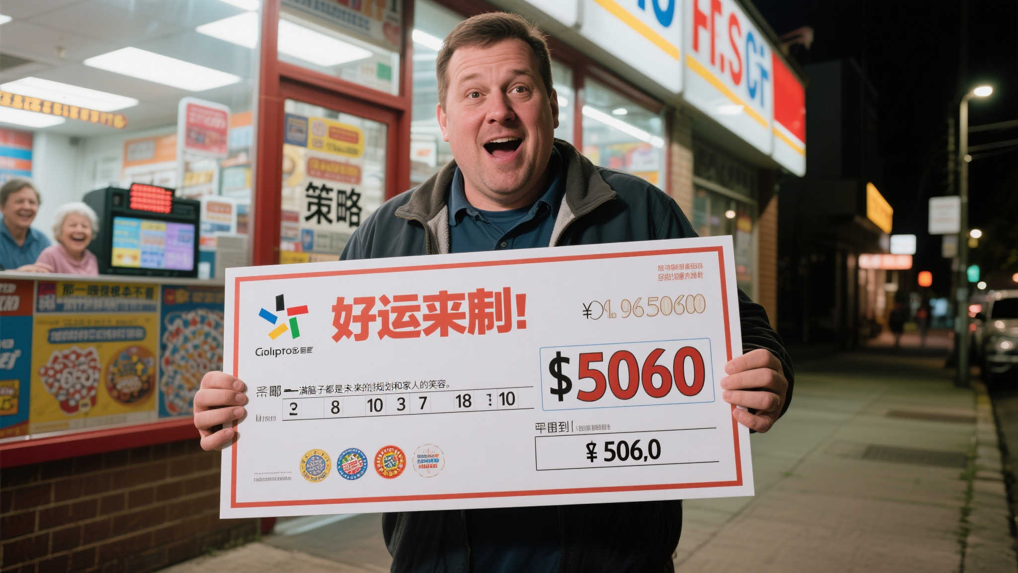 一 好运降临：男子中奖506万的背后
