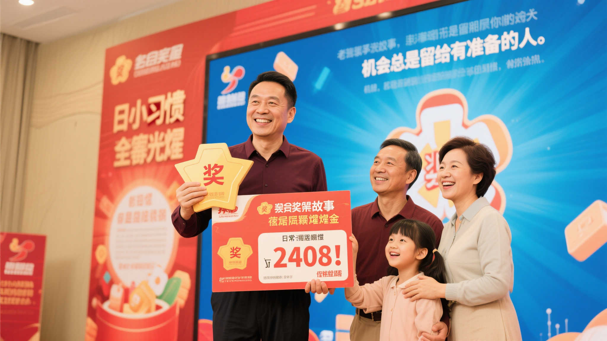 男子因父亲引导意外中福彩775万 轻松还清车房贷款 当然,中奖只是小概率事件,我们不能把希望