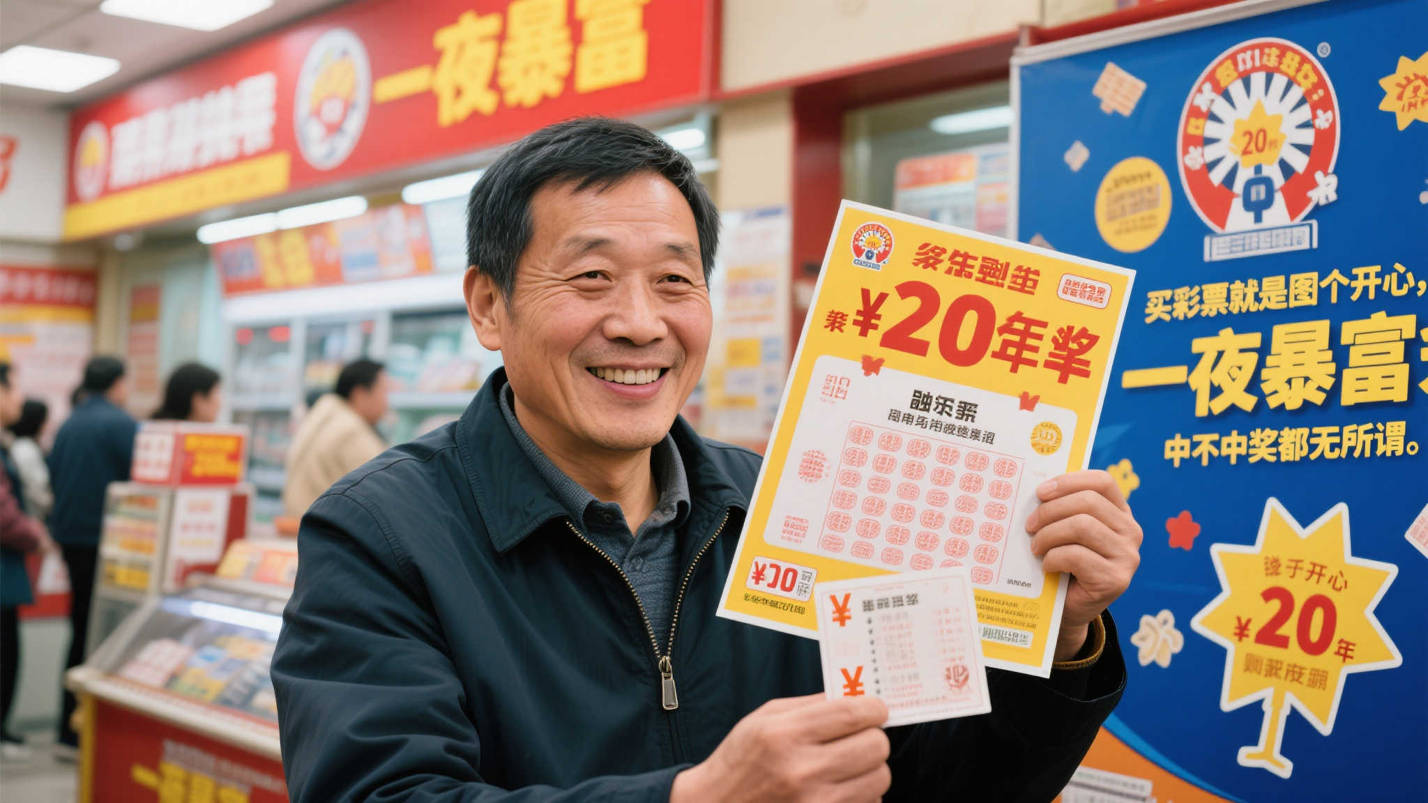 男子坚持20年守号终获双色球645万 仍保持平常心继续购彩 男子坚持20年守号终获双色球645万 仍保持平常心继续购彩